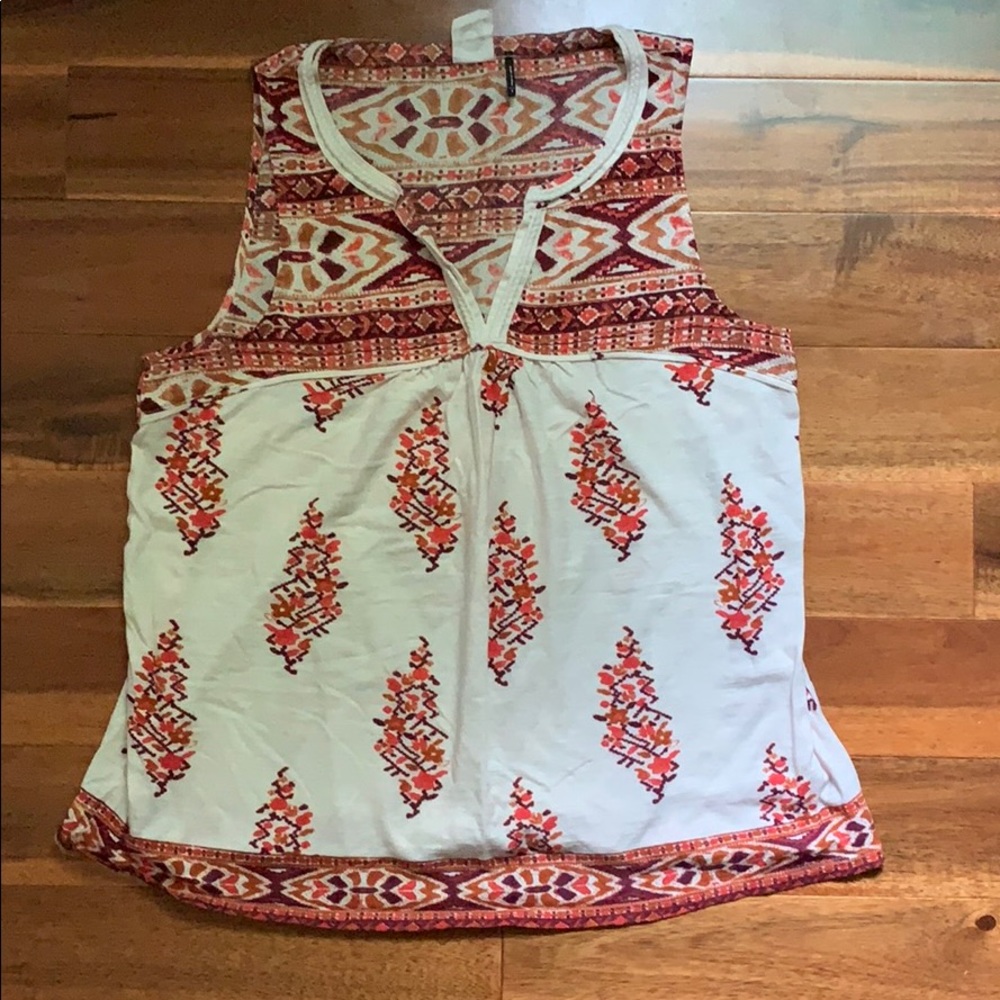 ANTHROPOLOGIE • sleeveless shirt